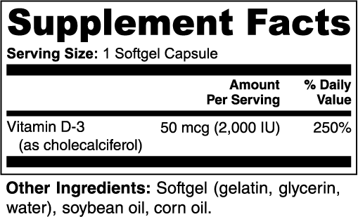 WINTER STRONG™ PURE VITAMIN D3